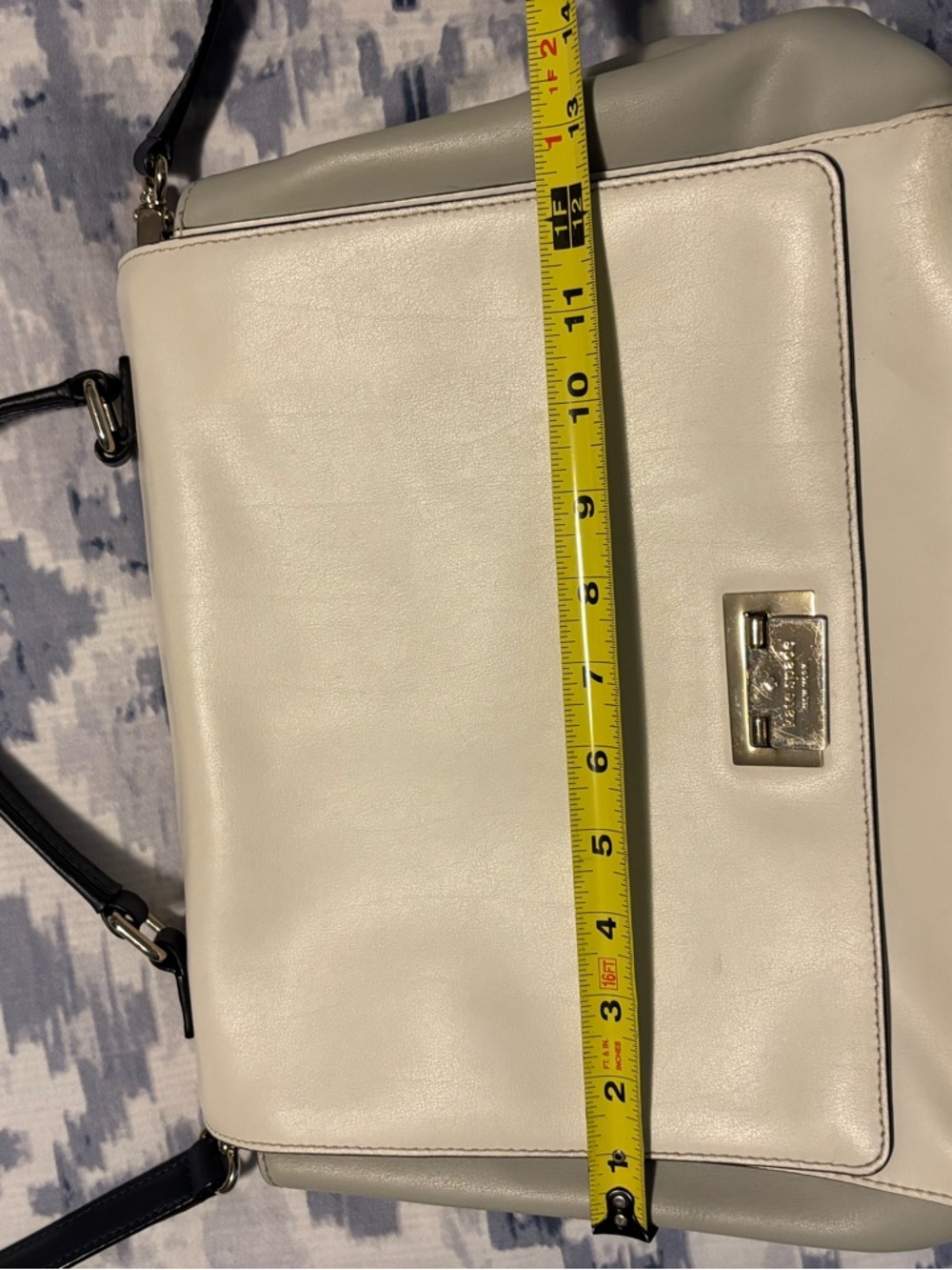 Kate Spade Large Laurel Magnolia Trapeze Satchel - Picture 15 of 16